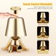 thumbnail image 3 of Bedside Touch Control Table Lamp, Golden Man Statue Led Table Lamp, Usb Rechargeable, 3-speed Dimmer, Home Living Room Office Decorative Table Lamp, 3 of 4