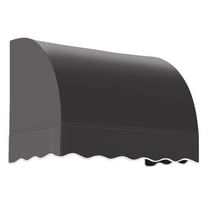 Awntech 3.38 Ft Savannah Waterfall Closed-Sides Awning Canopy (40.5in x 31in x 24in), Black