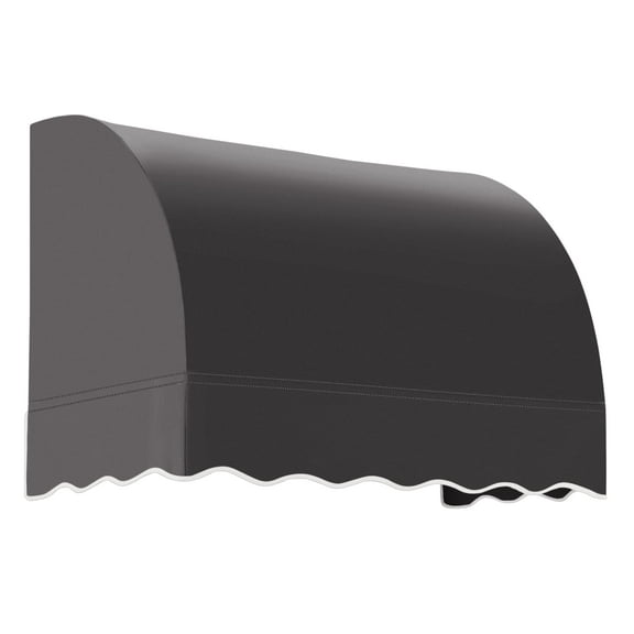 Awntech 4.38 Ft Savannah Waterfall Closed-Sides Awning Canopy (52.5in x 31in x 24in), Black