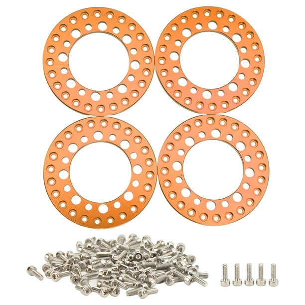 RC Rims,4Pcs 1.9in Wheel Outer Aluminum Alloy Wheel Outer Rings Rims