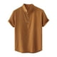 thumbnail image 1 of Camisas Para Hombre Camisa Hawaiana Casual Botones Sólidos Jersey de Playa Cuello Alto Blusa de Manga Corta Odeerbi  ODB157233, 1 of 9