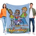 thumbnail image 1 of Ciberbusca anti-pilling, suave, ligera, esponjosa y acogedora de lujo para hogar y cocina – Perfecta para niños y adultos,120X150cm, 1 of 6