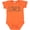 Orange, variant on Inktastic Loved Boys or Girls Baby Bodysuit