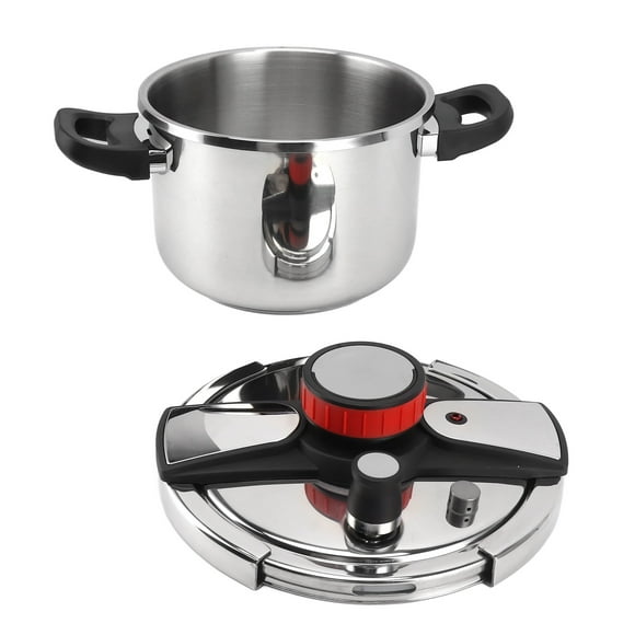 Stainless Pressure Cooker, Kitchen Pressure Cooker Family Large Pressure Cooker Multi Functional Explosion Proof Pressure Cooker Faster Cooking And Pressure Release