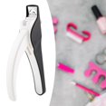 thumbnail image 6 of Artificial Acrylic Nail s, Cutter Gift, Premium Professional Nail Trimmer Black White, 6 of 8