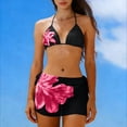 thumbnail image 6 of Bxsruta Women's Two Piece Swimsuit Set Printed Tummy Control Swimsuits with Padded Bra Supportive Bathing Suits, 6 of 8
