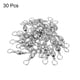 thumbnail image 3 of Giratorio de Carrete de Pesca, 30 Pcs 110lb Terminal de Acero al Carbono, Plateado, 3 of 6