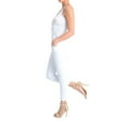 thumbnail image 2 of G-Style USA Women's Skinny Solid Overalls RJHO378 - White - Small, 2 of 3