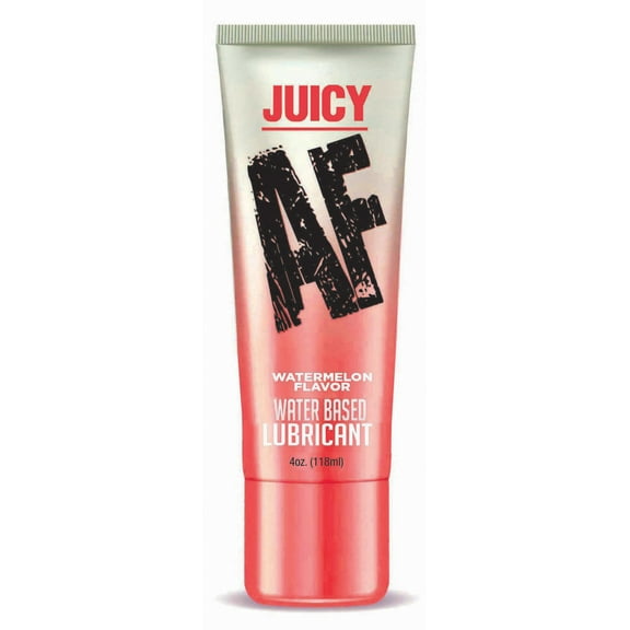 Juicy Af - Watermelon Water Based Flavored Lubricant - 4 Oz
