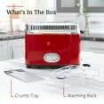 Russell Hobbs Retro Style 2Slice Toaster, Red, TR9150RDR