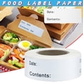 thumbnail image 1 of Agiferg Food labels Give You An Idea Of What's In Your Fridge And Its Expiration Date, 1 of 8