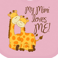thumbnail image 4 of Inktastic My Mimi Loves Me Boys or Girls Baby Bib, 4 of 4