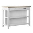 thumbnail image 4 of Twin Star Home 48" Modern Farmhouse Kitchen Island, White, 4 of 7