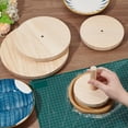 thumbnail image 3 of Juego de 4 moldes de madera para cerámica, de 12/16/19,8/24,1 cm, con mango. Ideales para modelar platos, cuencos y otras piezas de cerámica. Perfectos para manualidades., 3 of 6