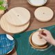 thumbnail image 3 of Juego de 4 moldes de madera para cerámica, de 12/16/19,8/24,1 cm, con mango. Ideales para modelar platos, cuencos y otras piezas de cerámica. Perfectos para manualidades., 3 of 6