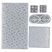 thumbnail image 3 of QTTLLI 2Pcs Water Ripple + 2Pcs Mini Size Whirlwind + 1Pc Crater Epoxy Resin Mold Set (Silicone, Semi-Transparent), 3 of 4