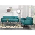 thumbnail image 4 of Picket House Furnishings Hailey Loveseat in Teal, 4 of 10