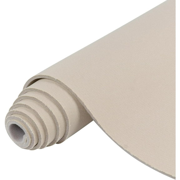1/9"(3mm) Foam Headliner Fabric Mesh Material 60"W Mesh Car Headliner Roof Fabric with Foam Backing for Automotive RV Boat Home Liner Interior Upholstery Replacement Repair, Light Beige