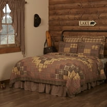 VHC Brands Prescott 3 Piece Quilt Set (1 Luxury King Quilt, 2 King Shams)