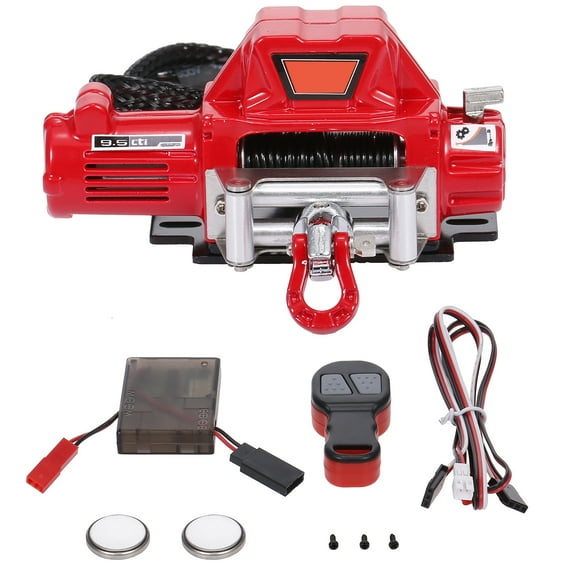 Yeacher Compatible with 1/10 RC Car Automatic Winch Remote Controller Receiver for Traxxas HSP Redcat