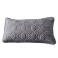 thumbnail image 2 of HOARBOEG Soft Breathable Pillow Cover 2Pcs Set, Polyester Pillow Core Isolation Cover Set Flower Design Pillowcase with Oil Proof & Skin Friendly for Hotel & Household Use, 18.89*29.13in, 2 of 7