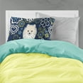 thumbnail image 2 of Carolines Treasures BB5058PILLOWCASE Blue Flowers Pomeranian Fabric Standard Pillowcase Standard multicolor, 2 of 2