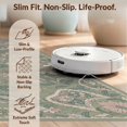 thumbnail image 6 of Design&I 8'x10' Ultra Soft Area Rug, Medallion Floral With Symmetrical Vine And Distressed Trellis Oushak Flowing None Fluffy Washable Non Shedding for Bedroom Living Room Under Sectional, 6 of 7