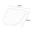 thumbnail image 1 of Faux Sheepskin Area Rugs Sheepskin Rug White Area Rug for Bedroom Floor Sofa Living Room, 16''x 24'', White, 1 of 7