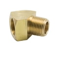 thumbnail image 3 of Legines Codo De Calle De 45 Grados 1/4" Npt Macho X 1/4" Npt Hembra Conector De Tubería De Latón (Paquete De 2), 3 of 5