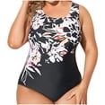thumbnail image 1 of Traje de baño sexy sin espalda con empalme para mujer de verano Traje de baño Fridja nalpqowj55107, 1 of 7