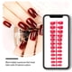 thumbnail image 4 of Vogacara 24 piezas de uñas postizas de ataúd resistentes a los arañazos de bailarina corta coloridas uñas acrílicas artificiales de color sólido DIY Juegos de manicura 29 morado Vogacara CE011412-29, 4 of 4