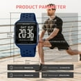 thumbnail image 5 of SKMEI Mens Digital Watch Outdoor Sports Waterproof Large Face Wrist Watches with LED Back Ligh/Alarm/Stopwatch, 5 of 9