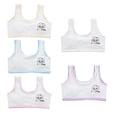 thumbnail image 6 of Bra for Girls 7-12 years Underwear Tops for Teens Cotton Kids Girl Sports Bra Children Sport Training Bras Tank Children Undies, 6 of 6
