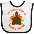 thumbnail image 3 of Inktastic Thanksgiving Turkey Nana Boys or Girls Baby Bib, 3 of 4