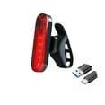 thumbnail image 1 of Feu Arrière de Moto Universel avec Batterie 330mAh, Multiples Modes d'Éclairage et Résistance à l'Eau IPX4, 1 of 7