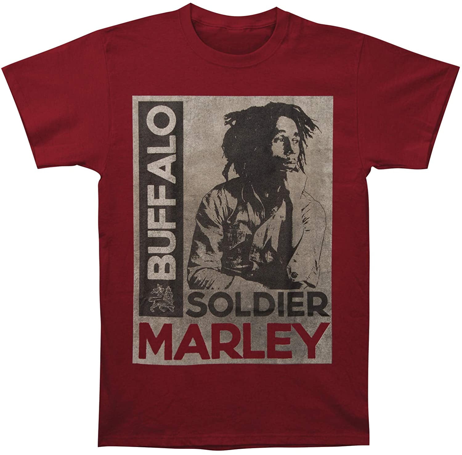 Bob Marley - Bob Marley - Buffalo Soldier Mens T Shirt - Walmart.com