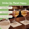thumbnail image 3 of Jenvita Bamboo Cocktail Napkins, 2-Ply Light Brown, 4 X 250 (1000), 3 of 9