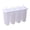 A, variant on 4-Cavity Reusable Popsicle Mold with Lid, BPA-Free Ice Pop Maker, Dishwasher Safe, 2 Colors