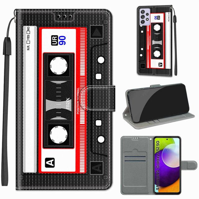 Bonita funda de libro pintada ultradelgada para Samsung Galaxy S22 S21 Ultra S20 FE S10 Plus S8 Cat Panda Man Lady Protect Phone Capa D08G qiuyongming unisex