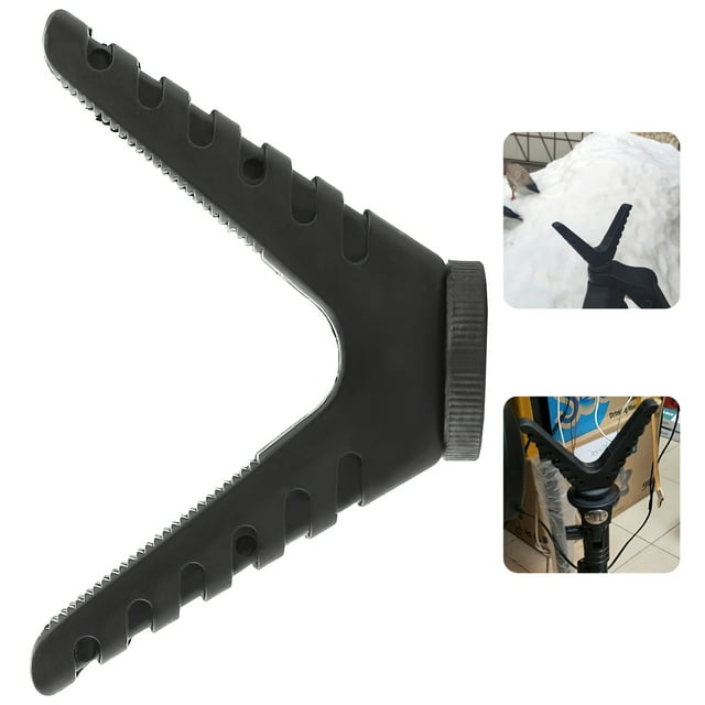 Functional Top Mount Attachment Non-slip V Yoke Thick Holder Rack Plastic V-Shaped Rack Exquisite Stick Bracket for Indoor Outdoor Home