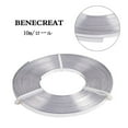 thumbnail image 2 of 32 Feet 5mm Flat Aluminum Wire Silver Color Jewelry Craft Wire for Bezel Sculpting Armature Jewelry Making, 2 of 5