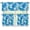 Blue Tropical Flower, variant on Pink Cherry Blossom Kitchen Curtains Tiers and Valances Set 3 Piece for Windows Festival Kitchen Window Curtains Set, Home Decor Valances for Living Room