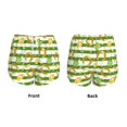 thumbnail image 5 of Lsque Watercolor St Patrick Day Printed Women's Running Shorts with Liner Pockets,Elastic Quick Dry Workout Athletic Gym Yoga Shorts,Womens High Waist Shorts-XX-Large, 5 of 9