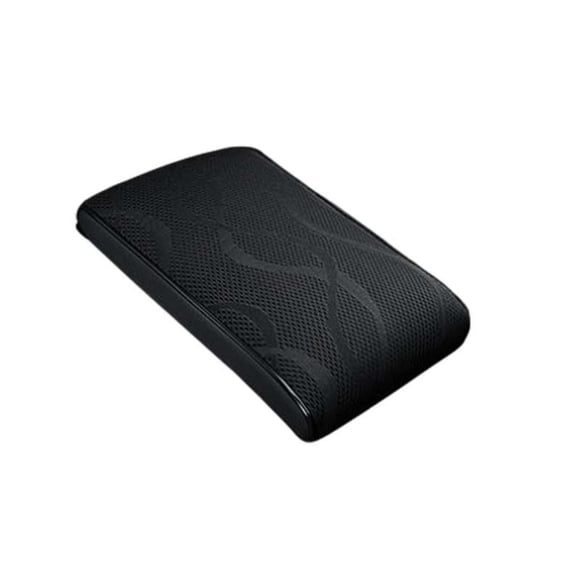 Yhmxh Almohadilla de algodón viscoelástico para reposabrazos de coche, universal, de piel de seda helada.
