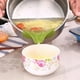 Pots de Cuisine Casseroles en Silicone Cercle Rond Déflecteur Entonnoir Soupe Eau Dérivation Bouche Cuisine Fournitures – image 6 sur 10