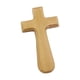 thumbnail image 5 of Estatua de cruz de escritorio, adorno de pared de Jesús, cruz de madera, decoración, figura coleccionable Amarillo claro, 5 of 9