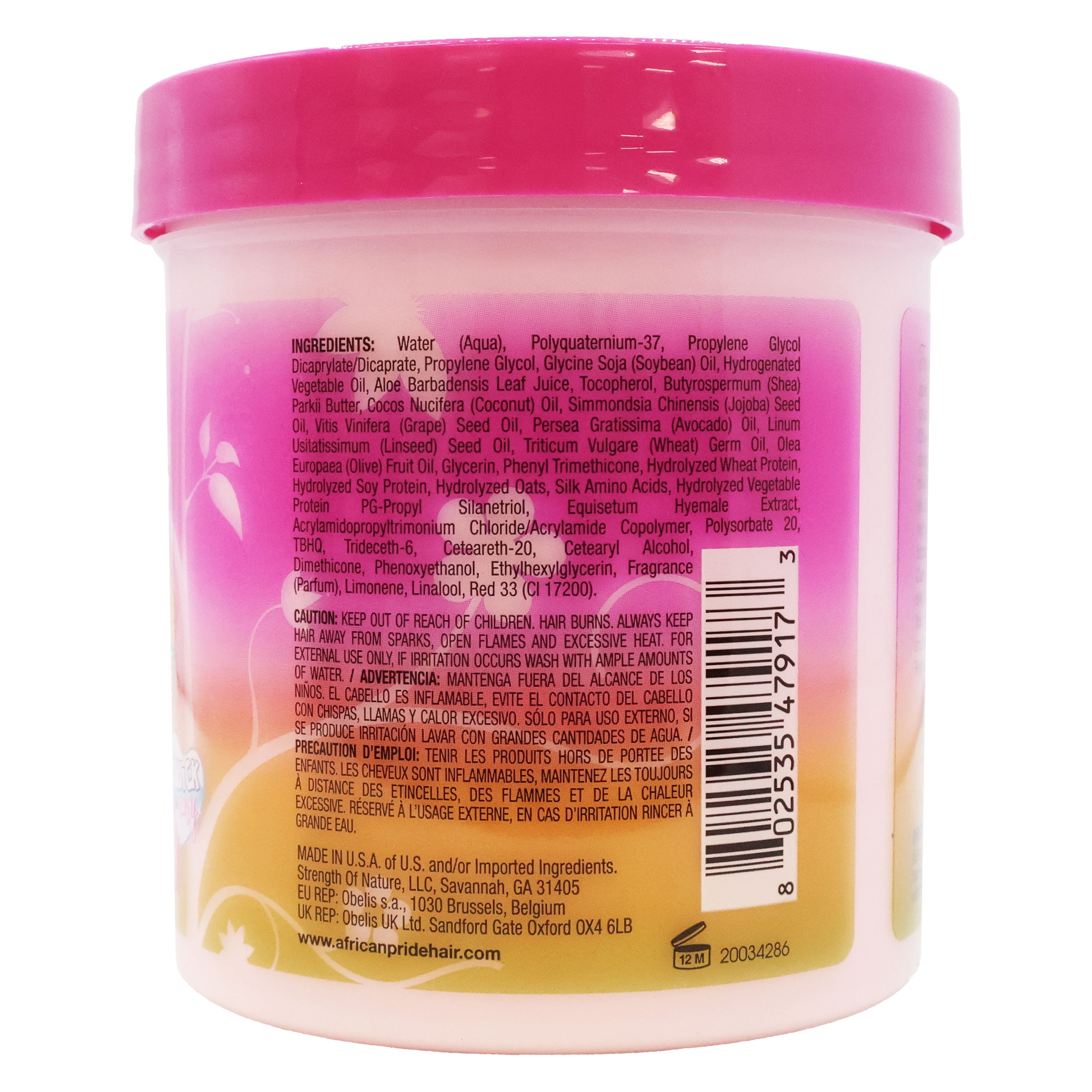 African Pride Dream Kids Olive Miracle Hair Leave In Conditioner 15 Oz., Pack of 6