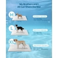 thumbnail image 3 of Cama para perros Cooling Mat Babygreat 2026 con refrigeración automática, 48 x 28 cm, color gris, 3 of 7