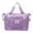 Purple, variant on 50% Off Clear! New Nylon Shoulder Crossbody Bag Canvas With Large Capacity And Multiple Compartments Cloth Gray