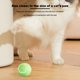 thumbnail image 4 of Juguete rodante automático de 41 mm, bola de burla para gatos silenciosos, accesorios para mascotas (verde) Sywqhk Libre de BPA, 4 of 6
